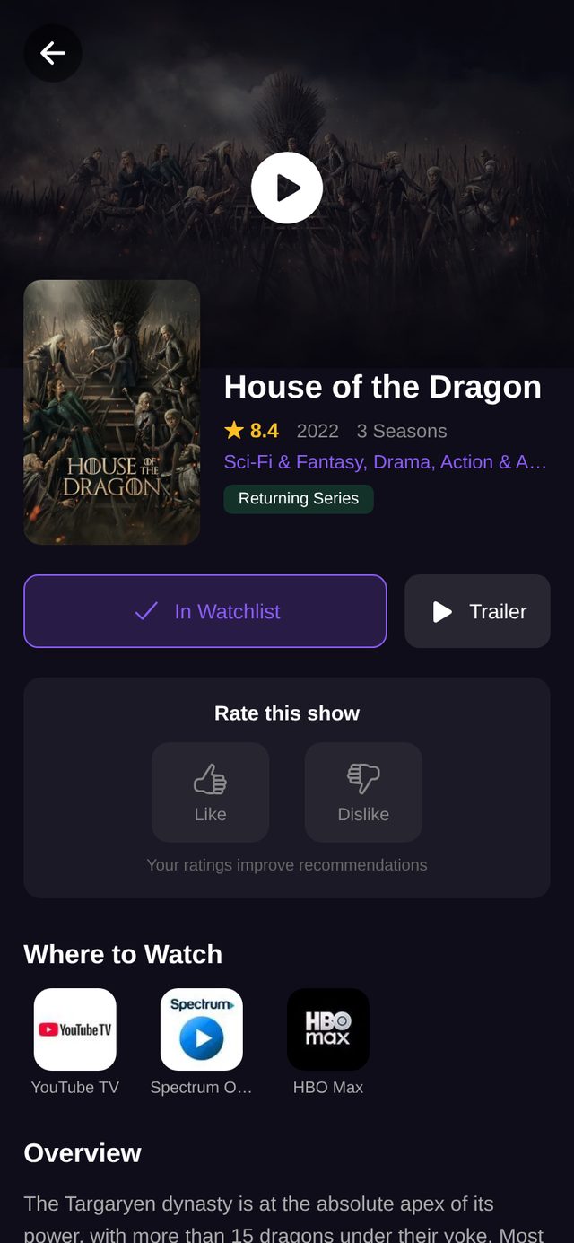 Show details and where to watch